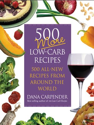cover image of 500 More Low-Carb Recipes
